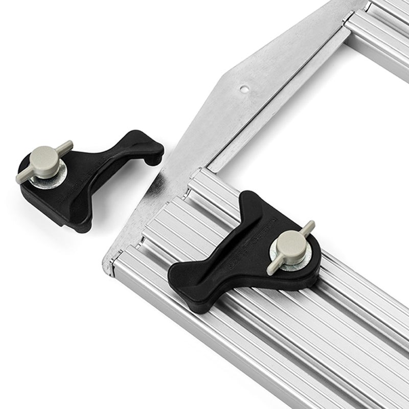Beastie wall track clamps and mounting hardware