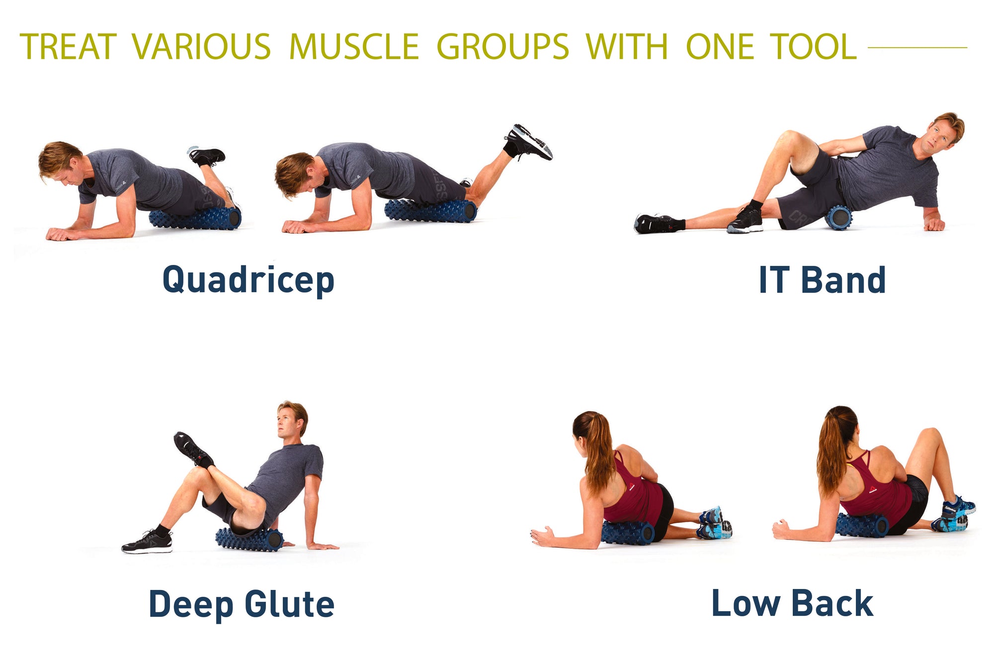 RumbleRoller Foam Roller - Thumbnail 5
